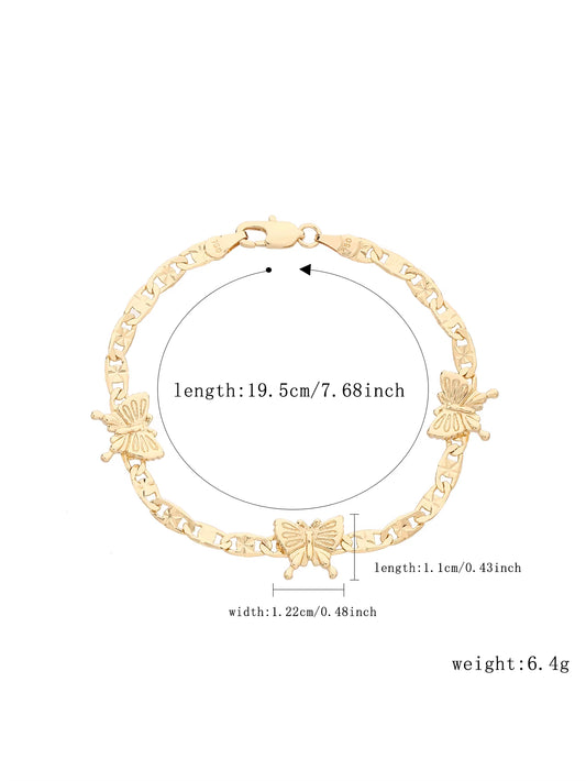 2024 New Women Jewelry Butterfly Classic Bracelet Wedding Party Gift